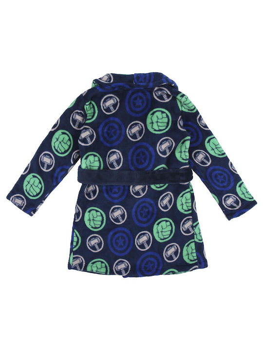 Arnetta Kids Robe Winter Fleece Blue