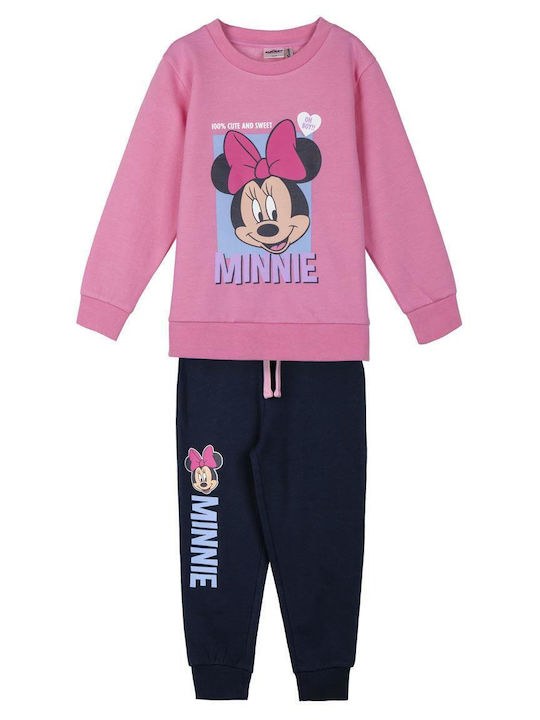 Arnetta Kids Sweatpants Set Rose 2pcs