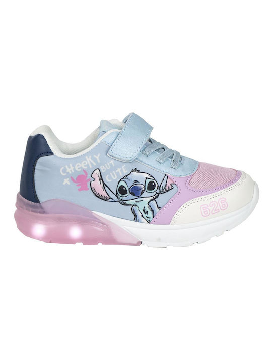 Arnetta Kinder-Sneaker mit Lichtern Blau