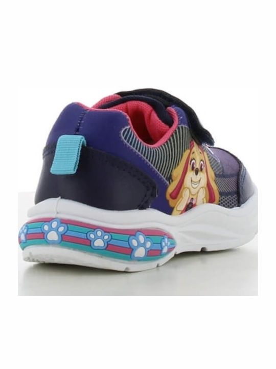 Παιδικά Sneakers με Σκρατς Navy Μπλε