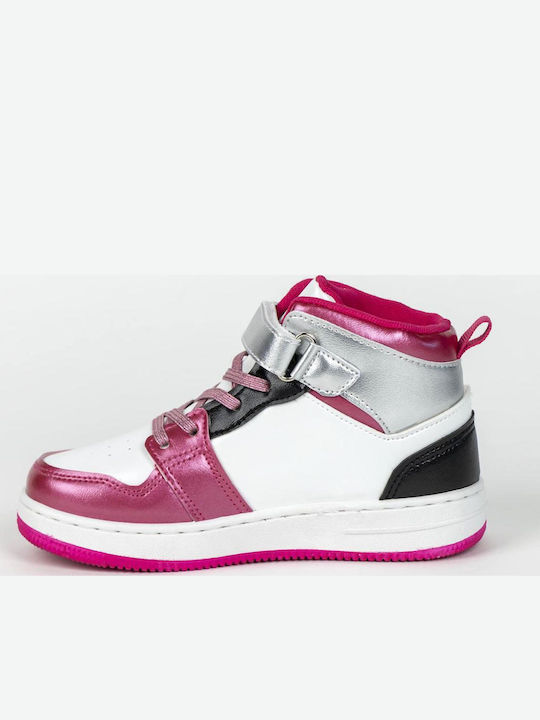Încălțăminte sport Inalta pentru copii cu scai Fuchsia