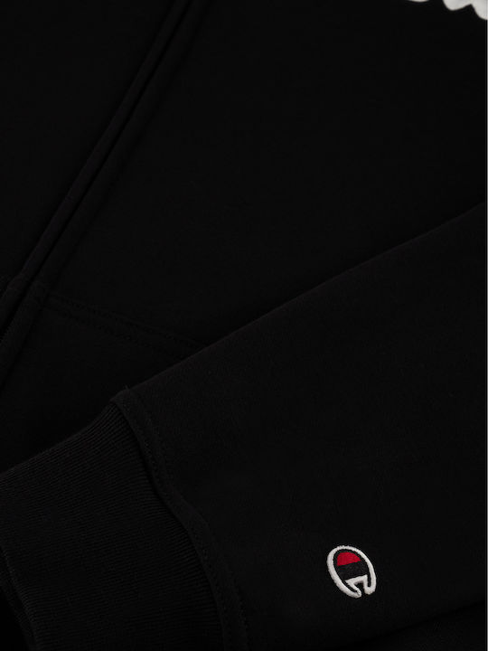 Sweatshirt with Hood Black