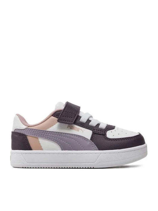 Caven 2.0 Block Παιδικά Sneakers με Σκρατς Λευκά