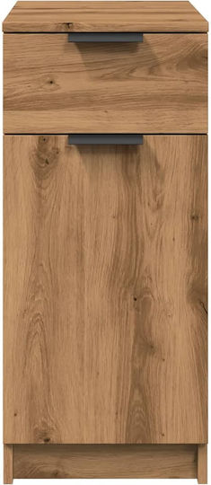 vidaXL Office Storage Cabinet Wooden Brown 33x50x75cm