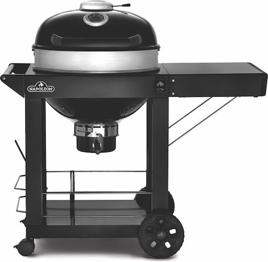 Napoleon Pro22k Cart 57cm Grătar pe Cărbune din Fontă Cazan cu Capac și Termometru 57x57cm