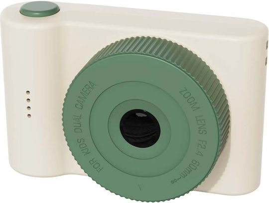 The Zoofamily Urban Zoo Δεινόσαυρος Compact Φωτογραφική Μηχανή 48MP Πράσινη