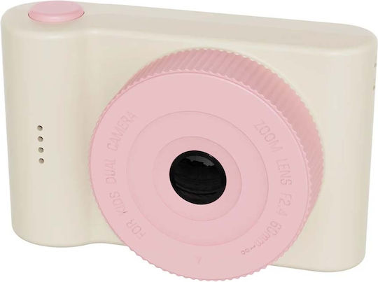The Zoofamily Urban Zoo Unicorn Compact Camera 48MP Pink