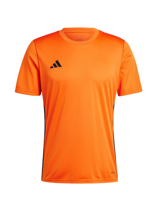 Adidas Table 23 Jersey Ανδρικό T-shirt Κοντομάνικο Πορτοκαλί Και Μαύρο