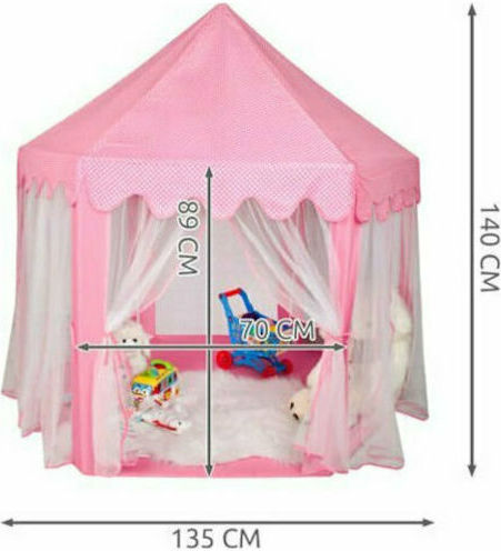 Kinderzelt Schloss Prinzessin Rosa