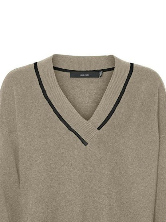 Vero Moda Damen Pullover Beige