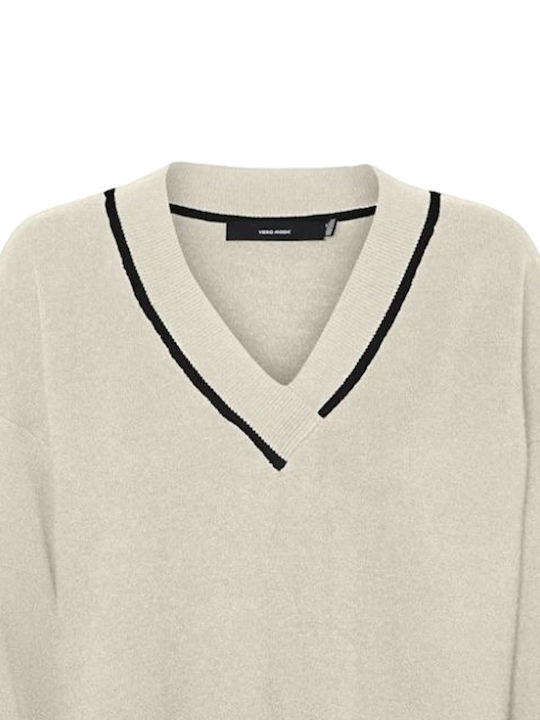 Vero Moda Damen Pullover Ecru