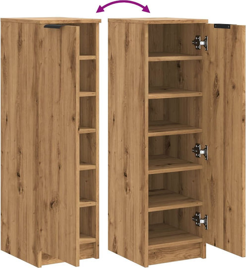 Holz Schuhschrank 29.5x35x100.5cm
