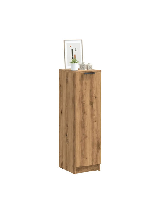 Wooden Shoe Organizer Beige 29.5x35x100.5cm