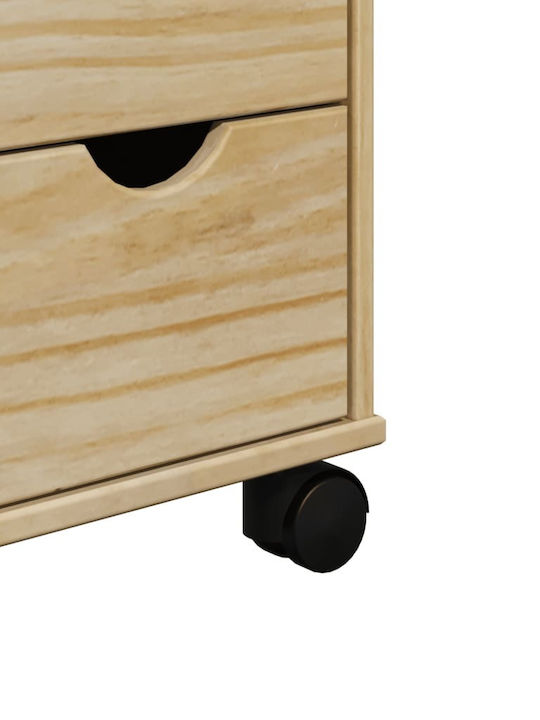 Επιδαπέδιο Ντουλάπι Καφέ 59x45x80εκ.
