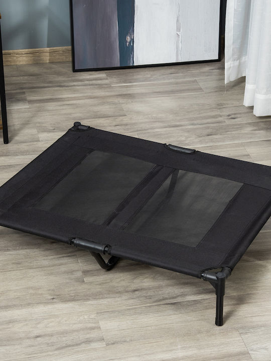 Pawhut Sofa Dog Bed Black 92x76cm