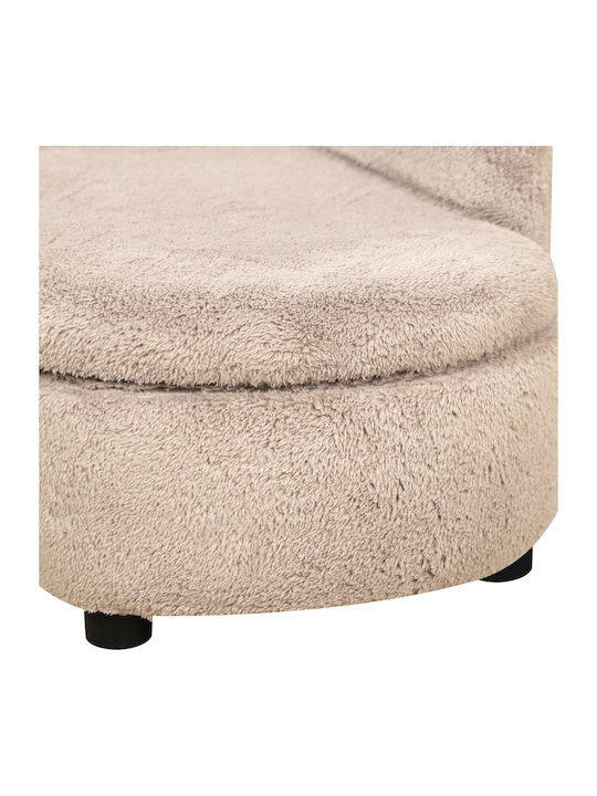 Pawhut Sofa Dog Bed Beige 80x46cm