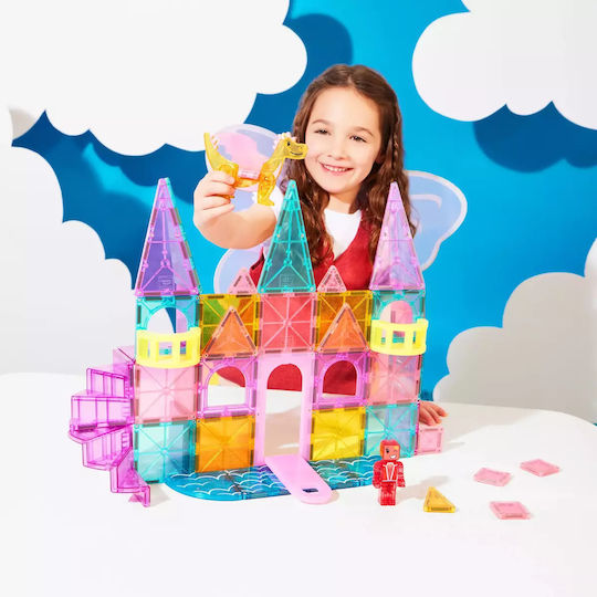 Magna-Tiles Magnetic Construction Toy for 3+ years