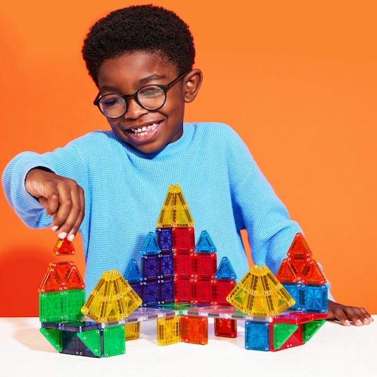 Magna-Tiles Magnetic Construction Toy for 3+ years