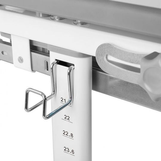 Birou Pentru Copii Gri 66x47x54-76cm