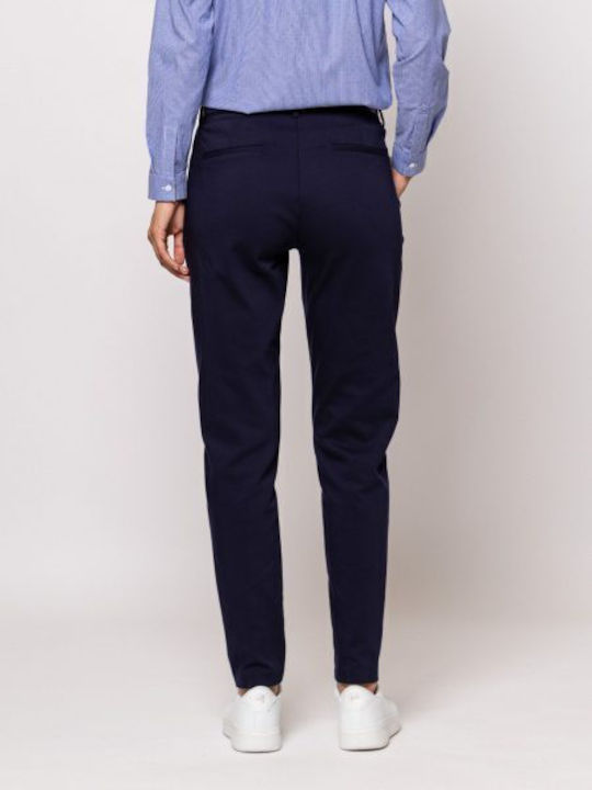 Heavy Tools Women's Chino Trousers Navy