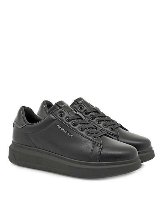 Renato Garini Herren Sneakers Schwarz