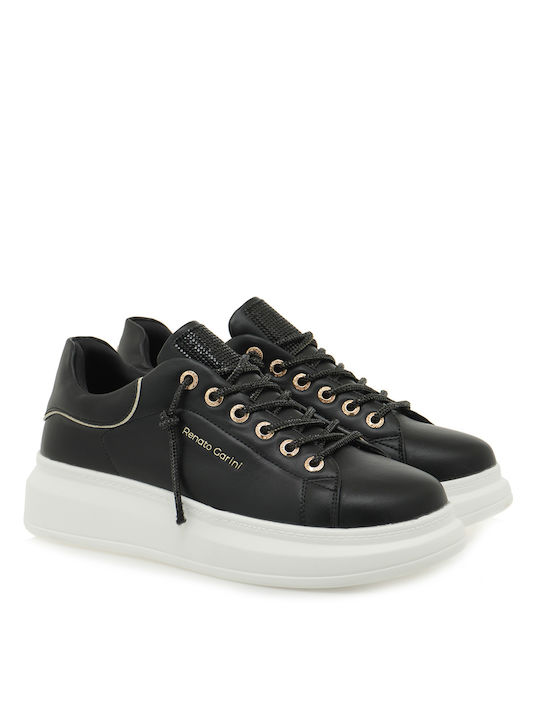 Renato Garini Damen Sneakers Schwarz