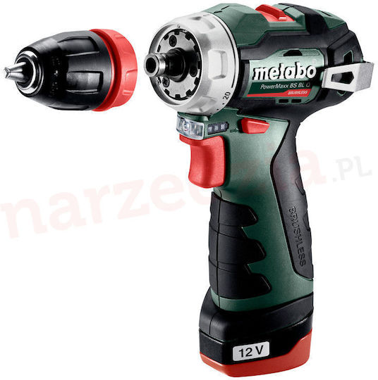 Metabo BS BL Q Δραπανοκατσάβιδο Μπαταρίας Brushless 12V 2x2Ah