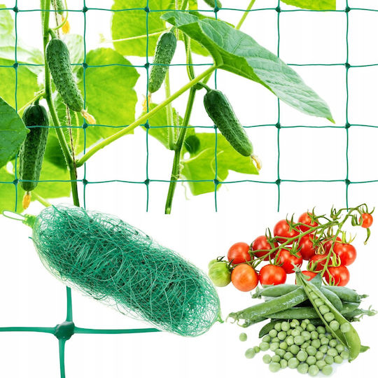 Climbing Plant Net Zola Cucumbers Peas Beans Other Vegetables Uv Resistant 2x 10 M