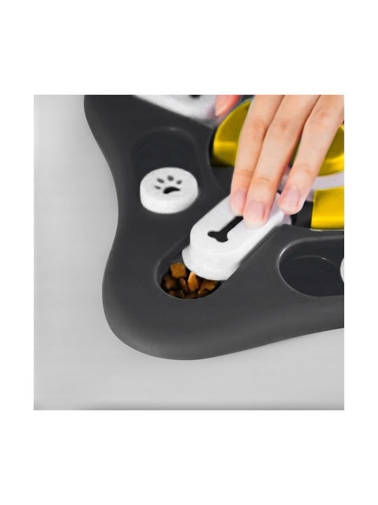 Jucărie Interactivă pentru Căței Zola Dispenser de Recompense Alimentare 25.5 X 25.5 X 2.5 Cm Negru
