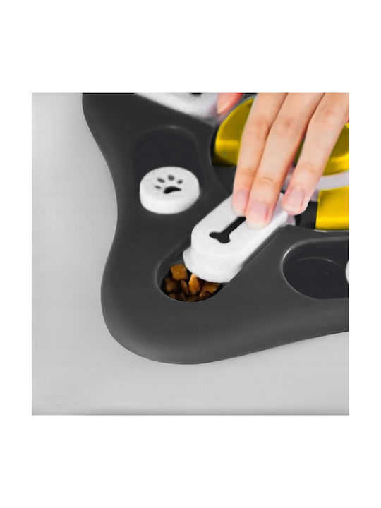 Jucărie Interactivă pentru Căței Zola Dispenser de Recompense Alimentare 25.5 X 25.5 X 2.5 Cm Negru