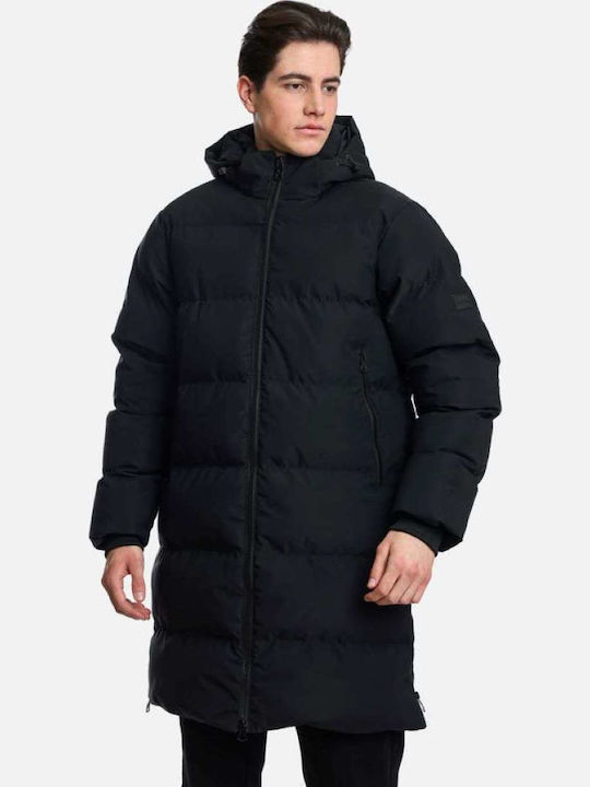 Jacke Puffer Winddicht Black