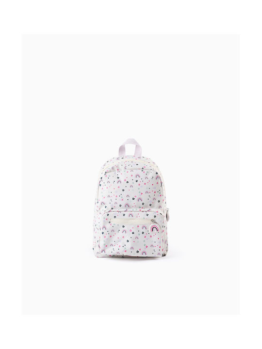 Zippy Kinder Rucksack Beige Regenbögen