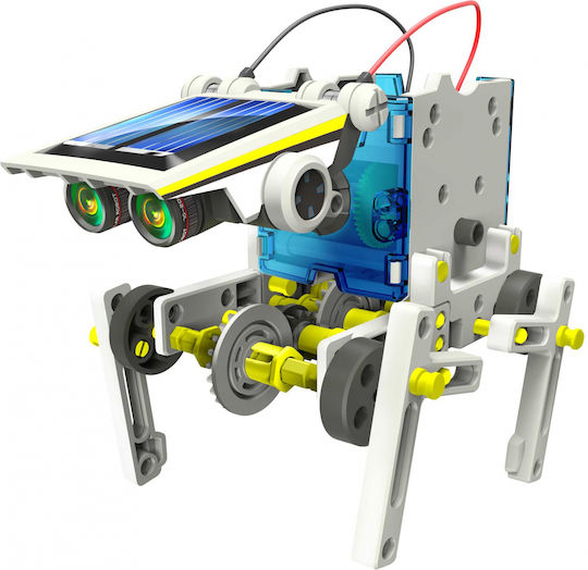 Solar Robot Kit A Small 14 In 1 Builder Zola 29x17.5x8 Cm Solar Motor Used Outdoors