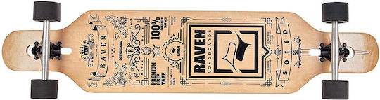 Raven Complete Longboard Μαύρο