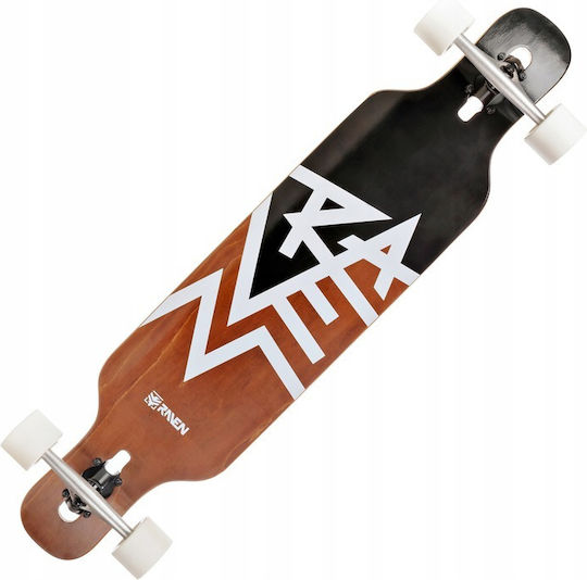 Raven Complete Longboard Μαύρο