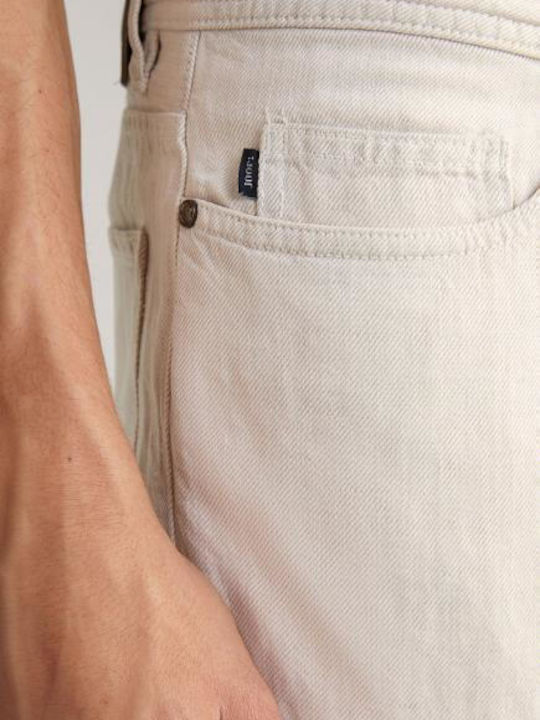 Herren Jeanshose Light Beige