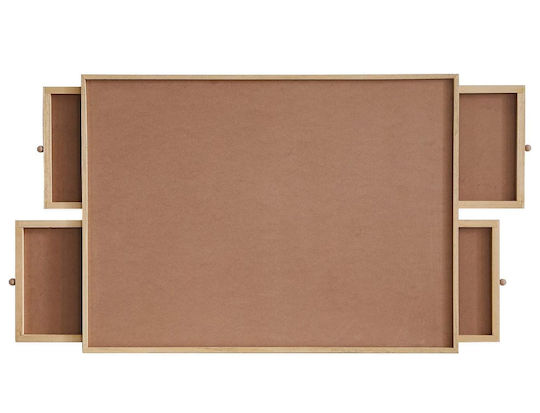 Puzzle Table 4 Drawers Zola Surface Enough 1500 Pieces Pine Mdf Board 90.5 X 68 X 4