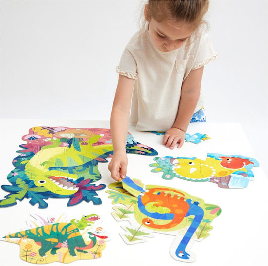 Παιδικό Puzzle Δεινόσαυροι για 3+ Ετών 36pcs Banana Panda