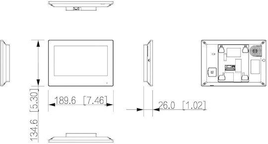Dahua Vth2621gwp Monitor für Türsprechanlagen
