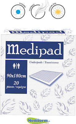 Mediform Medipad Incontinence Underpads 180x90cm 160pcs