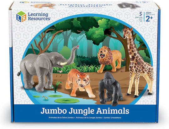 Jungle Animal Set Large Figurines Babies