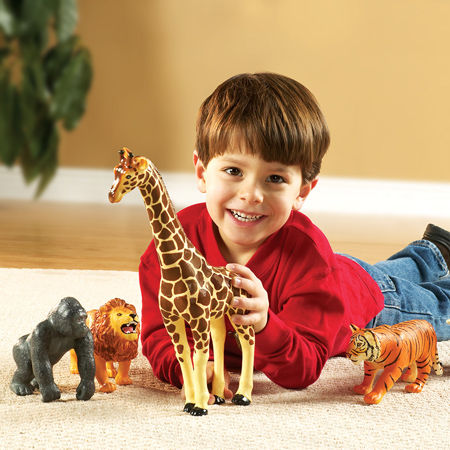Jungle Animal Set Large Figurines Babies