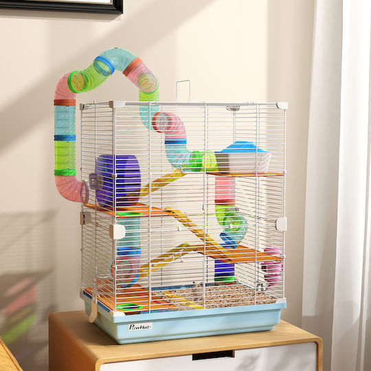 Pawhut Rodent Cage 46x30x58cm