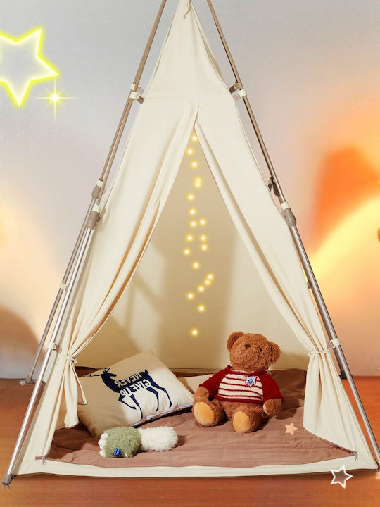 Vevor Kids Indian Teepee Play Tent Orange