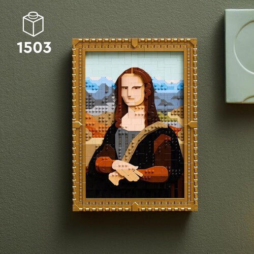 LEGO Art Mona Lisa Pentru 18+ Ani 1503 Bucăți