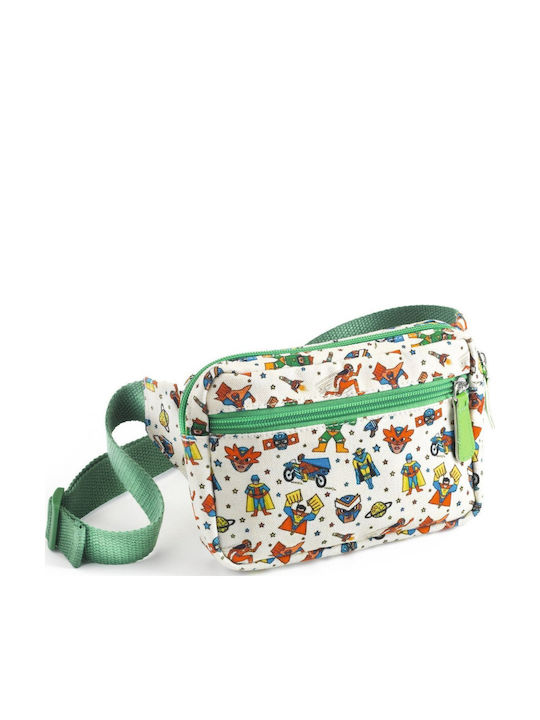 Djeco Geantă pentru Copii de umar Verde 18bucx12.5bucx3buccm.