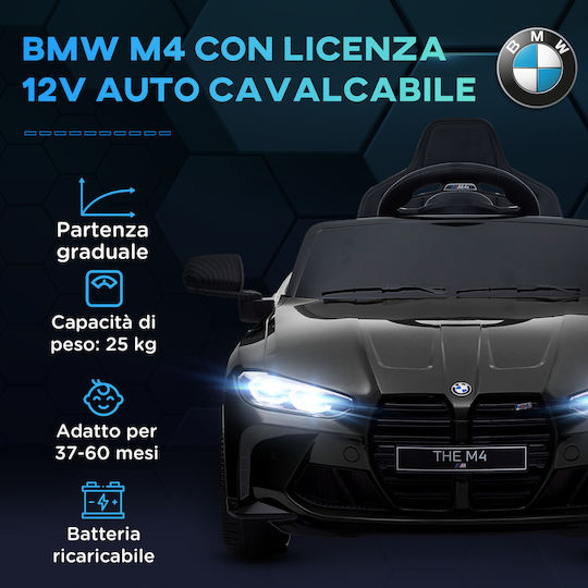 BMW M4 Μονοθέσιο με Τηλεκοντρόλ Licensed 12 Volt Μαύρο