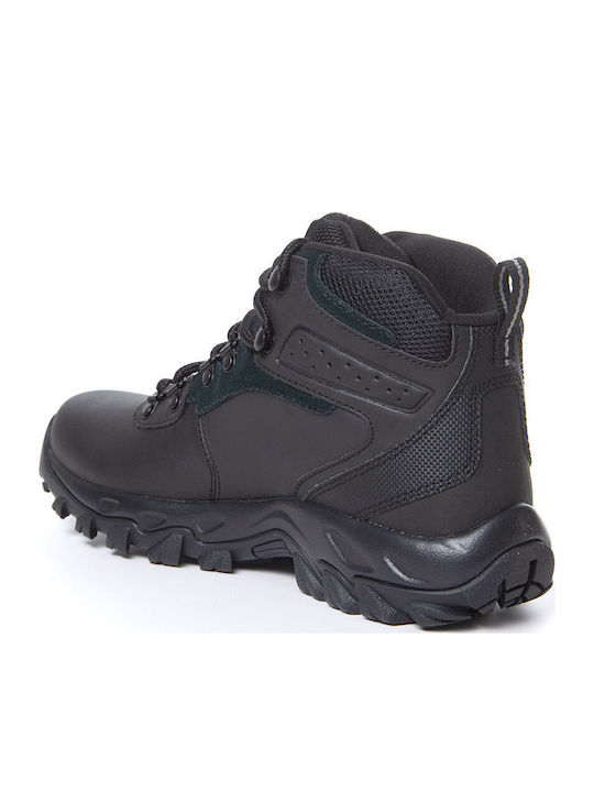 Columbia Newton Ridge Plus Ii Încălțăminte De Drumeție Tip Botine Impermeabile Negre Pentru Bărbați