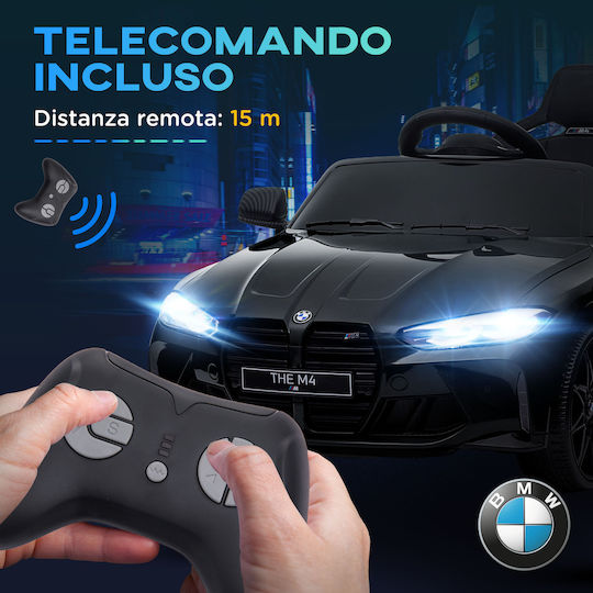 BMW M4 Μονοθέσιο με Τηλεκοντρόλ Licensed 12 Volt Μαύρο