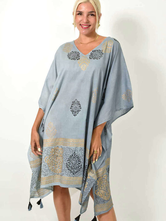 Potre Women's Caftan Beachwear Grey